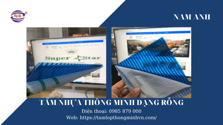 công dụng tấm nhựa thông minh dạng rỗng