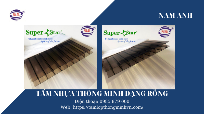 công dụng tấm nhựa thông minh dạng rỗng sẵn có