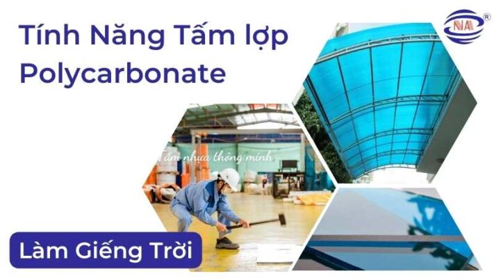 Tấm lợp Polycarbonate được sử dụng làm giếng trời như thế nào?
